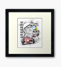 Michael Schumacher Framed Print