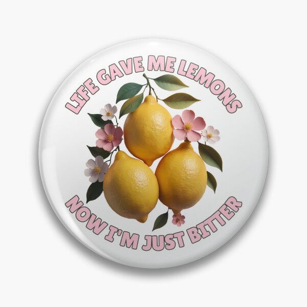 Item preview, Life Gave Me Lemons, Now I'm Just Bitter: Funny Citrus Inspired Art designed and sold by elynne9.