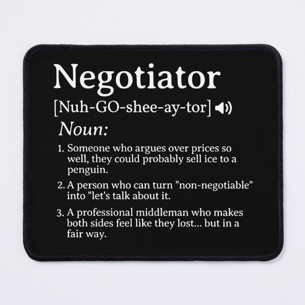 Item preview, Funny Negotiator Definition  designed and sold by HosvPrint .s.