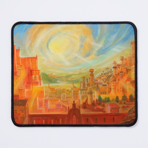 Item preview, City lights - an invented city lights up from within designed and sold by art paintings.
