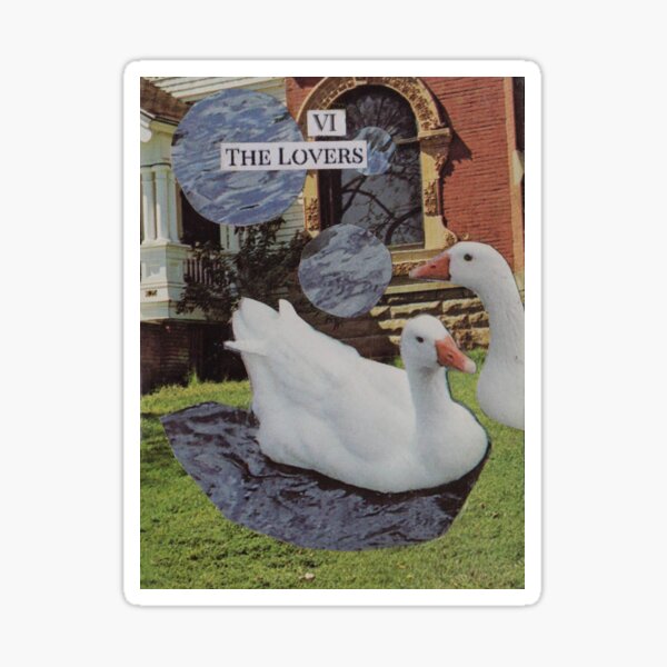 Item preview, Obstacle Illusions Tarot Cards: THE LOVERS designed and sold by obstcleillusion.