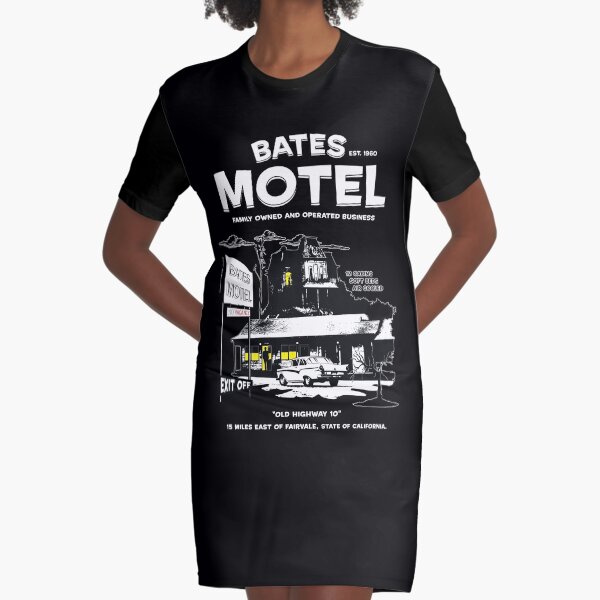 Bates Motel - Open 24 hours Graphic T-Shirt Dress