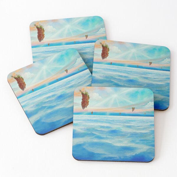 Item preview, Island Flight - liberated islands fly over a sea designed and sold by art paintings.