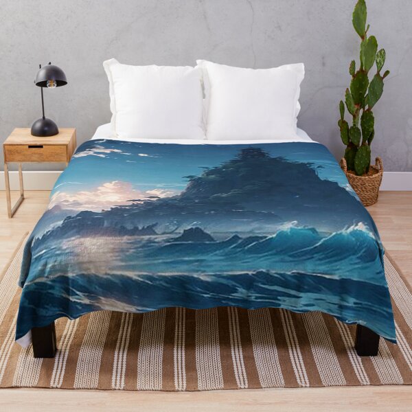 Item preview, Mystical Ocean Peaks: Sacred Islands at Dawn designed and sold by aniscapes.