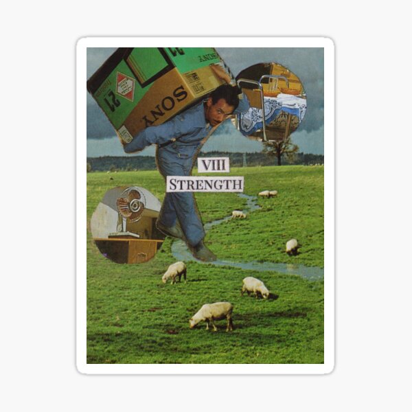 Item preview, Obstacle Illusions Tarot Cards: STRENGTH designed and sold by obstcleillusion.