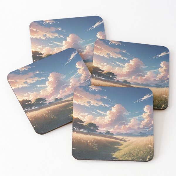 Item preview, Golden wheatfield landscape designed and sold by aniscapes.