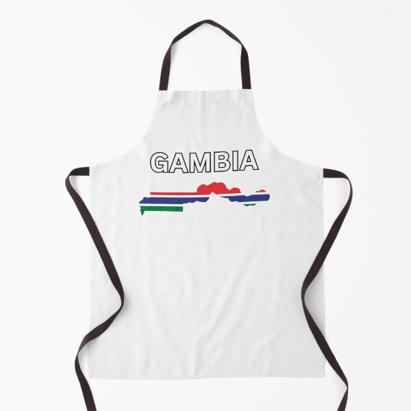 Item preview, Gambia Flag Map Design designed and sold by atomstartup.