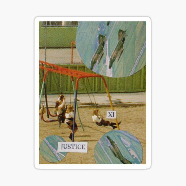 Item preview, Obstacle Illusions Tarot Cards: JUSTICE designed and sold by obstcleillusion.