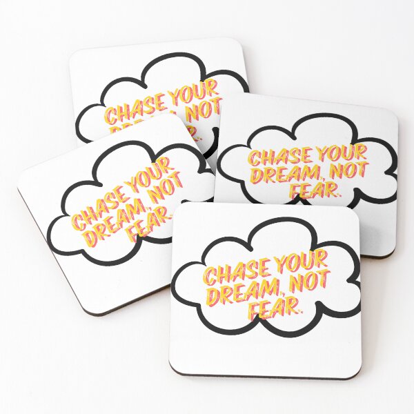 Item preview, Chase your dream, not fear. designed and sold by Burkae.