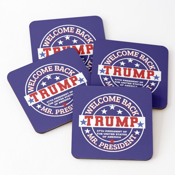 Item preview, Welcome Back Trump (Blue) designed and sold by Flavaprints4u.