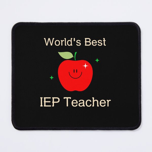 Item preview, World's Best IEP Teacher designed and sold by Lucky Dog Merch.