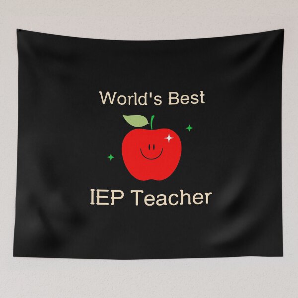 Item preview, World's Best IEP Teacher designed and sold by Lucky Dog Merch.