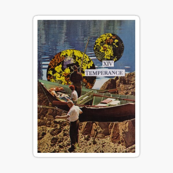 Item preview, Obstacle Illusions Tarot Cards: TEMPERANCE designed and sold by obstcleillusion.
