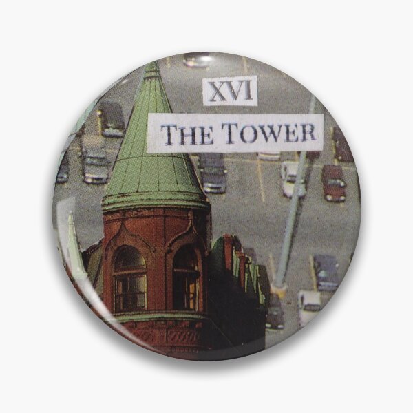 Item preview, Obstacle Illusions Tarot Cards: THE TOWER designed and sold by obstcleillusion.