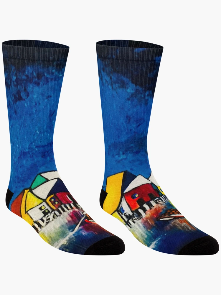 Thumbnail 3 of 5, Socks, Floating Markets designed and sold by ROB51.