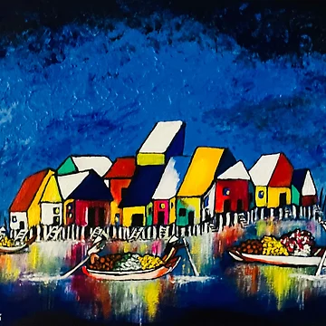 Artwork thumbnail, Floating Markets by ROB51