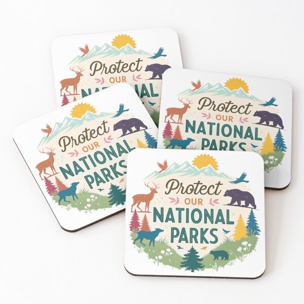 Item preview, Protect our national parks designed and sold by Chughtai's Art.