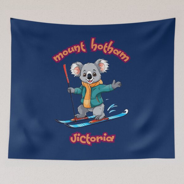 Item preview, Mount Hotham koala skier designed and sold by sydney-syder.