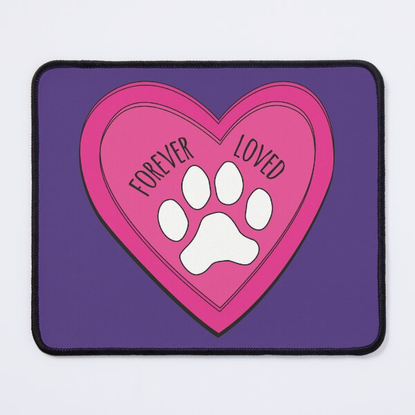 Item preview, Forever Loved Dog Sympathy Condolences Grieving Gift or Memorial Tribute designed and sold by MoePark.