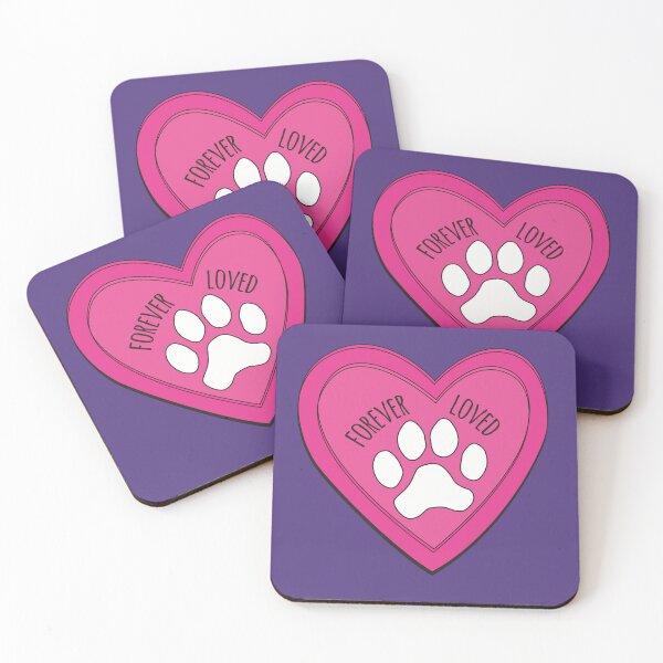 Item preview, Forever Loved Dog Sympathy Condolences Grieving Gift or Memorial Tribute designed and sold by MoePark.