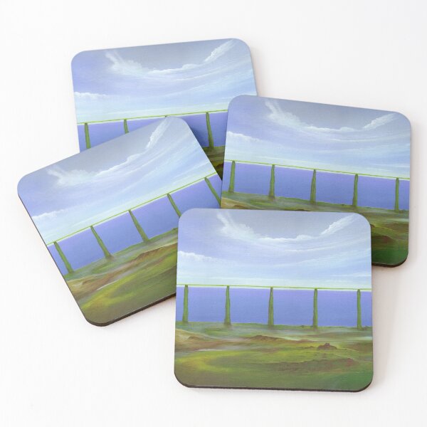 Item preview, Horizon line - the line of the bridge as horizon designed and sold by art paintings.
