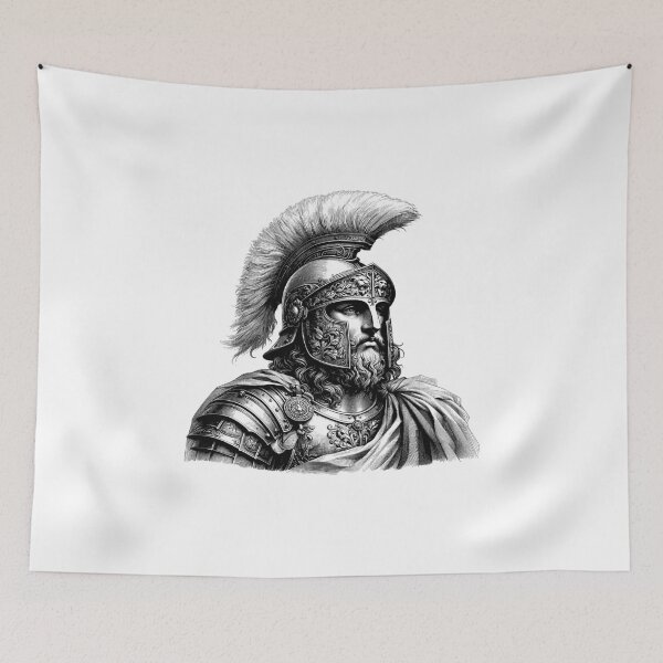 Item preview, Alexander the Great Portrait Reflects Courage and Leadership designed and sold by NTGUILTY.