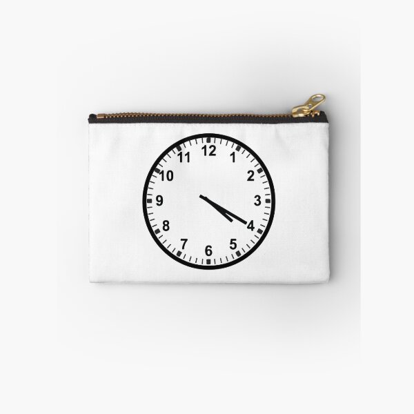 Item preview, 4:20 Clock (black text) designed and sold by MainsleyDesign.