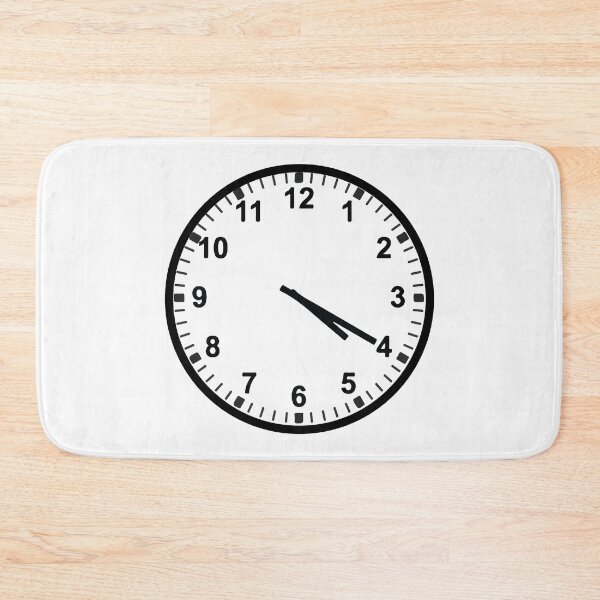 Item preview, 4:20 Clock (black text) designed and sold by MainsleyDesign.