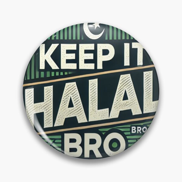 Item preview, Keep It Halal Bro - Islamic Streetwear & Aesthetic Muslim Design designed and sold by AkilaCreations .