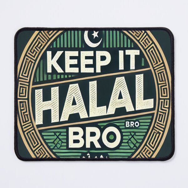 Item preview, Keep It Halal Bro - Islamic Streetwear & Aesthetic Muslim Design designed and sold by AkilaCreations .