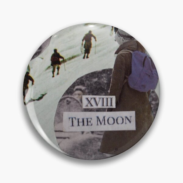 Item preview, Obstacle Illusions Tarot Cards: THE MOON designed and sold by obstcleillusion.