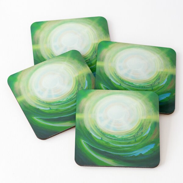 Item preview, Earth waves - a wave-like opening with light designed and sold by art paintings.