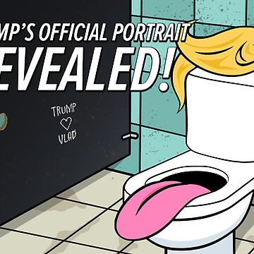Artwork thumbnail, Donald Trump's "Official" Portrait Revealed! by Pain Propaganda