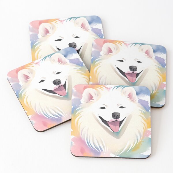Item preview, Watercolour Samoyed designed and sold by TheresaNicole.