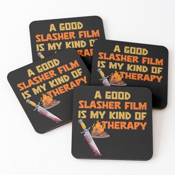Item preview, Slasher film is my therapy designed and sold by SidTastic .