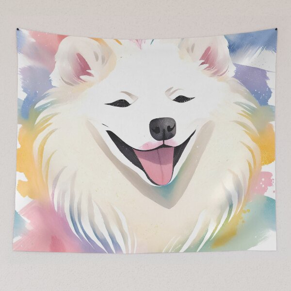 Item preview, Watercolour Samoyed designed and sold by TheresaNicole.