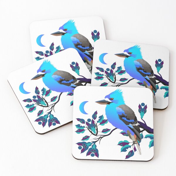 Item preview, Blue Moon kookaburra designed and sold by Graham Colton.