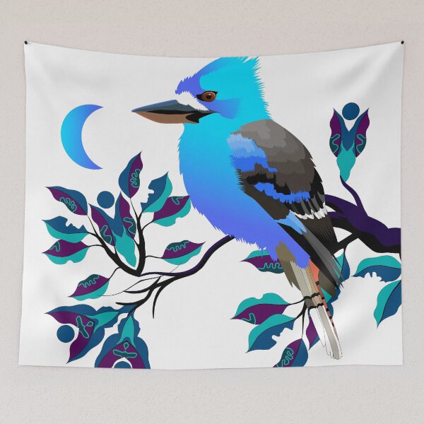 Item preview, Blue Moon kookaburra designed and sold by Graham Colton.