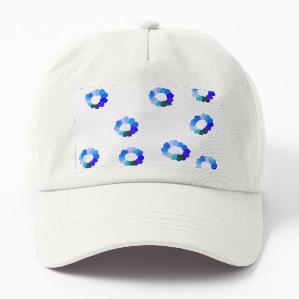 Aperçu de l'œuvre Fleurs bleues créée et vendue par Ivyjeandesigns.