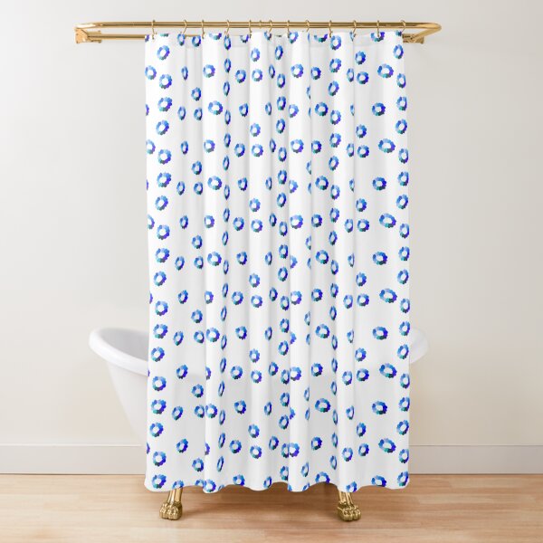 Aperçu de l'œuvre Fleurs bleues créée et vendue par Ivyjeandesigns.