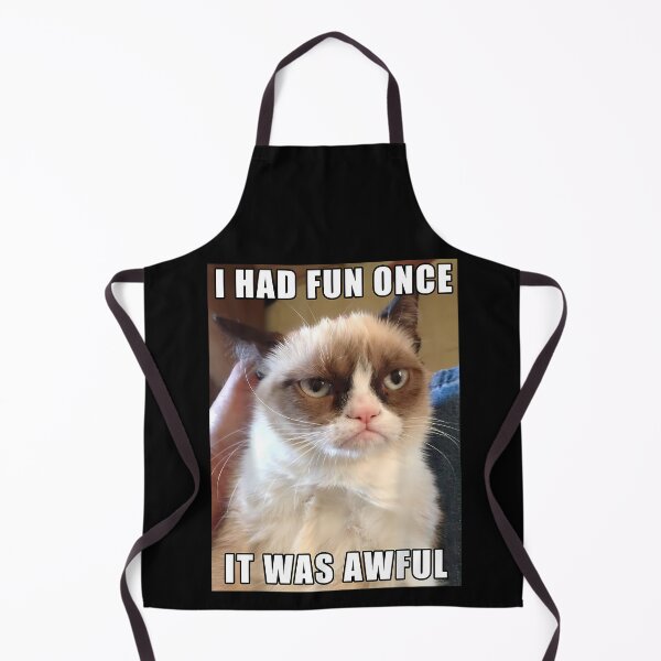 Item preview, I had fun once. It was awful Grumpy Cat designed and sold by Alluka Brand.