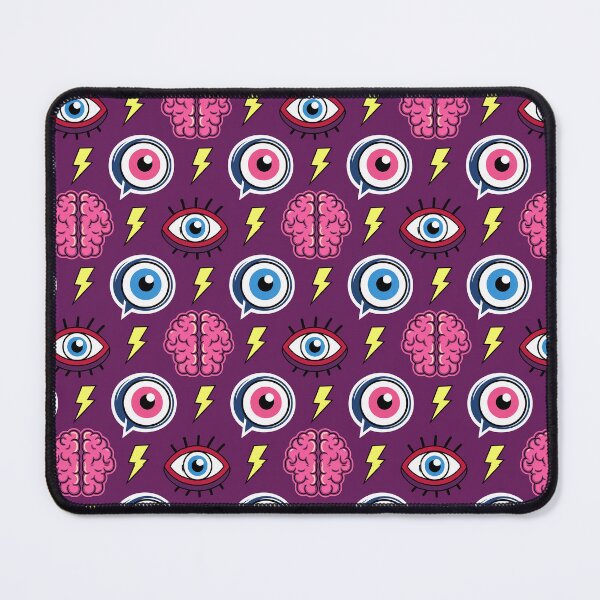 Item preview, Trippy Eye and Brain Pattern – Psychedelic Pop Art Design designed and sold by Mystikos Art.
