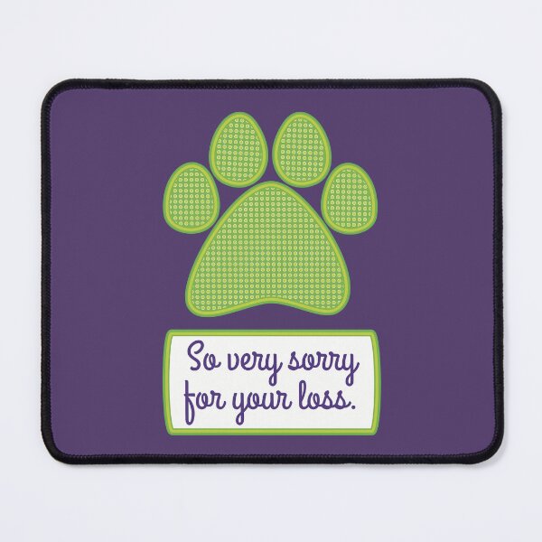 Item preview, Dog Loss or Pet Bereavement Sympathy for Grieving Owner designed and sold by MoePark.