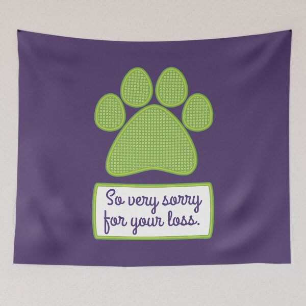 Item preview, Dog Loss or Pet Bereavement Sympathy for Grieving Owner designed and sold by MoePark.