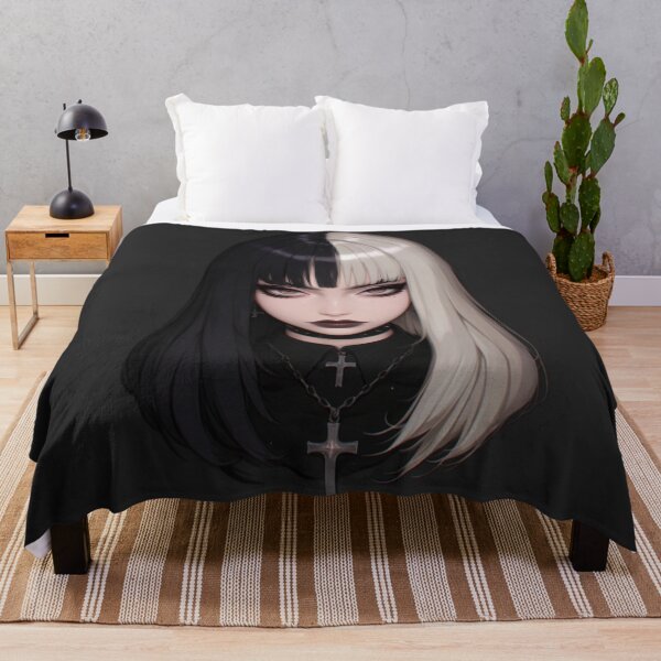 Item preview, goth girl designed and sold by CursedbyLilith.