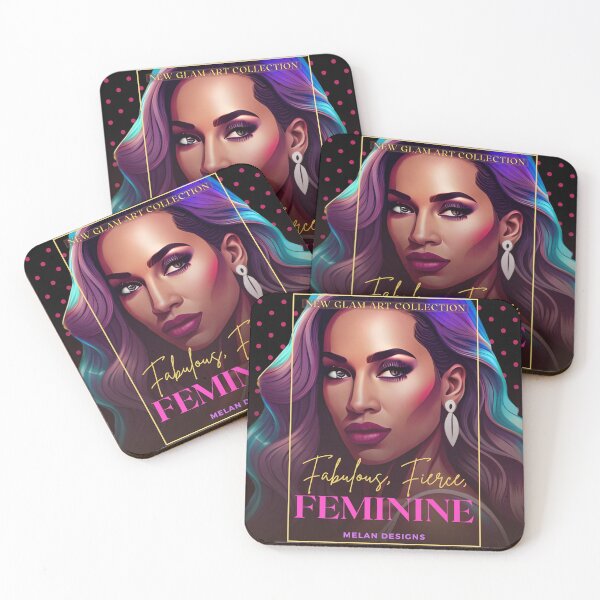 Item preview, Fabulous Fierce Feminine Glam Art Collection Melan Designs designed and sold by Melan Designs.