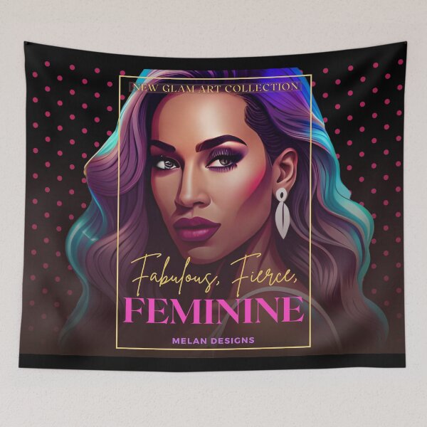 Item preview, Fabulous Fierce Feminine Glam Art Collection Melan Designs designed and sold by Melan Designs.