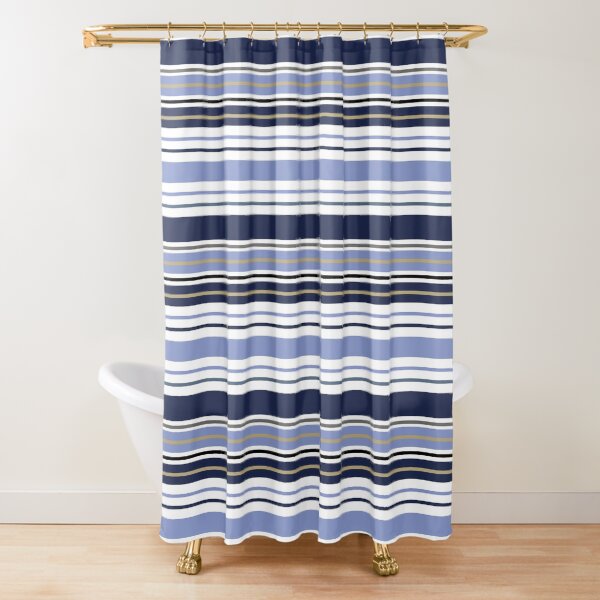 Item preview, Blue and White Classy Stripe Seamless Repeat designed and sold by Sharon Schwalbe.