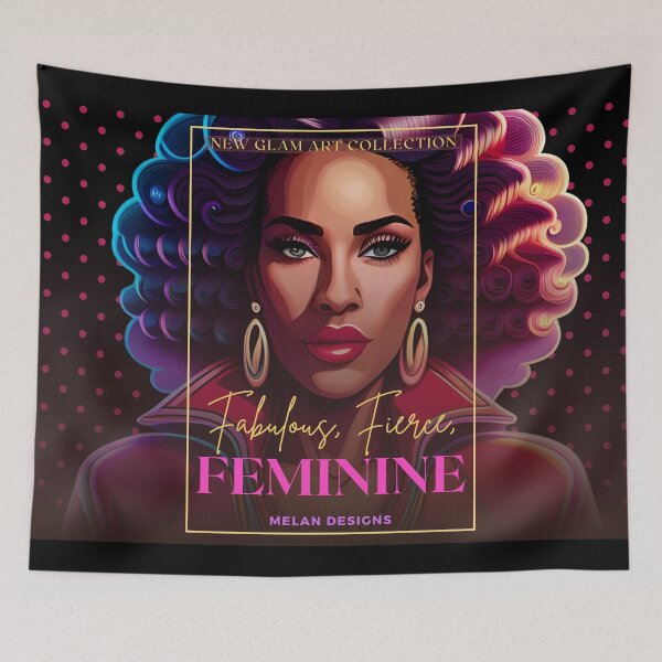Item preview, Fabulous Fierce Feminine Glam Art Collection Melan Designs designed and sold by Melan Designs.