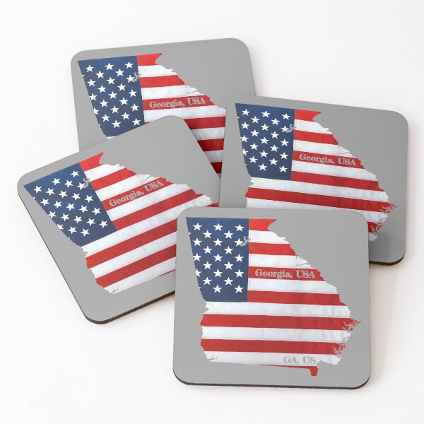 Item preview, American Flag Over Georgia Design designed and sold by PhilbonianDezin.
